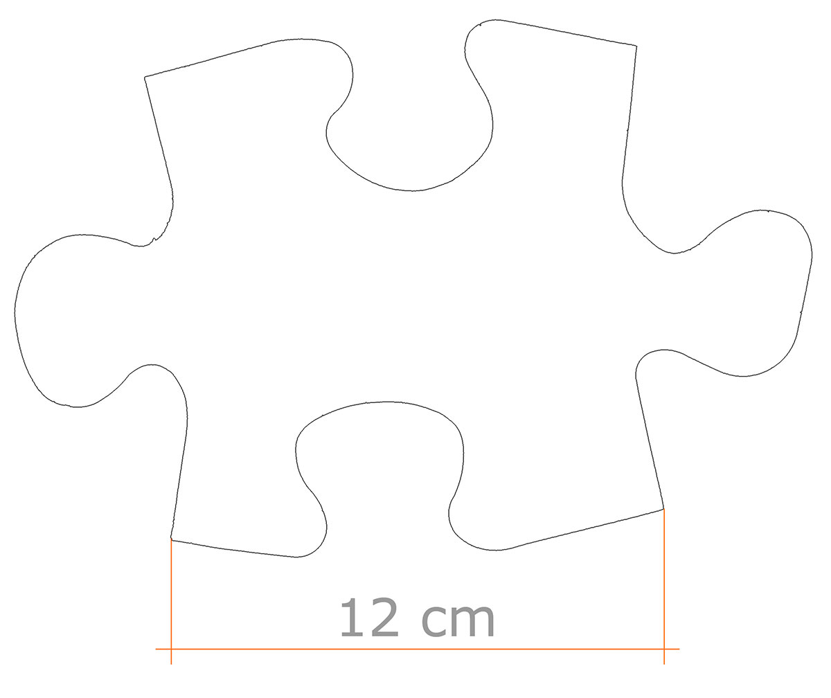 Tessera puzzle maxi Rocchi