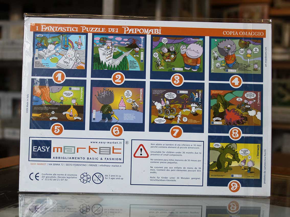 Puzzle promozionale retro 20x30