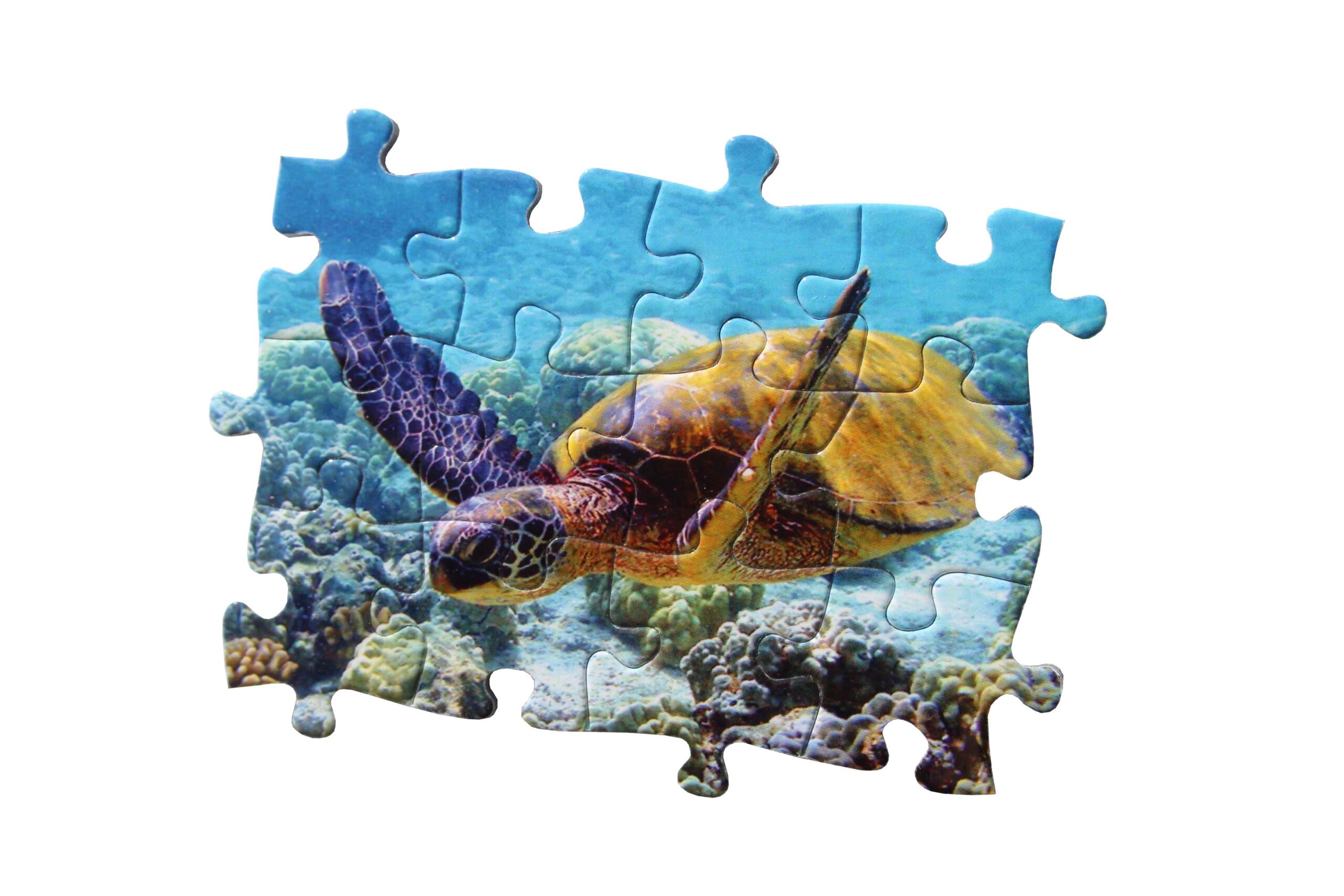 Puzzle da colorare per bambini retro